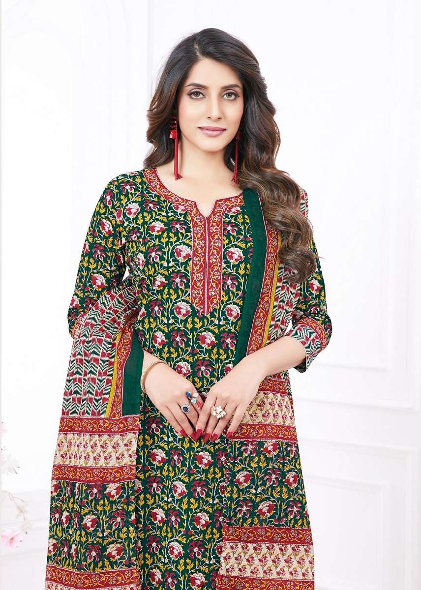 Aarvi Kalamkari Vol 1 Kurti Pant With Dupatta Wholesale catalog