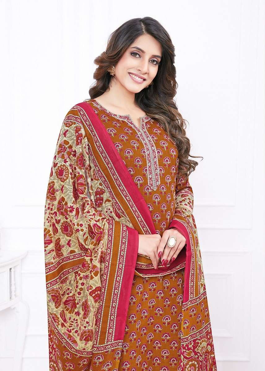 Aarvi Kalamkari Vol 1 Kurti Pant With Dupatta Wholesale catalog