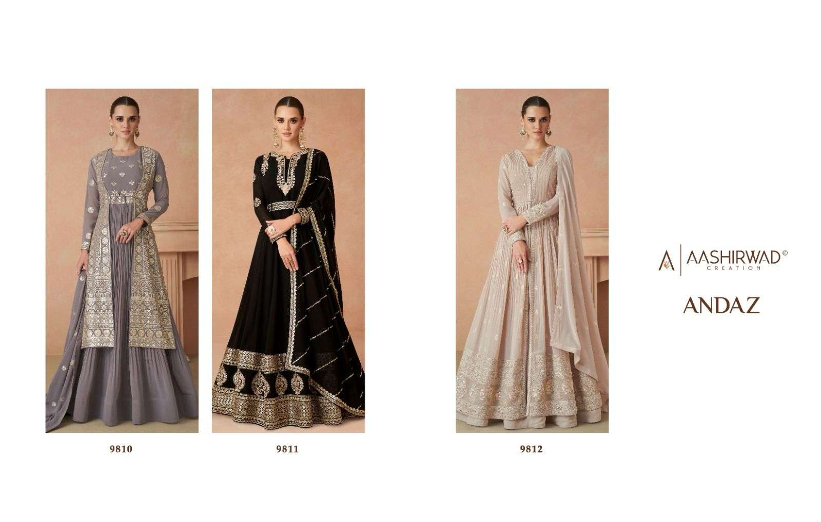AASHIRWAD ANDAZ Salwar Kameez Wholesale catalog