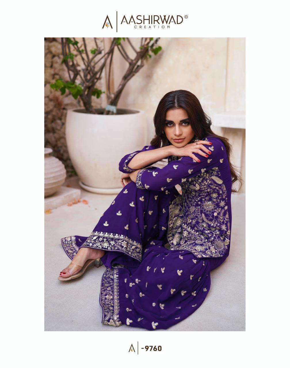 AASHIRWAD CREATION ZOHRA Salwar Kameez Wholesale catalog