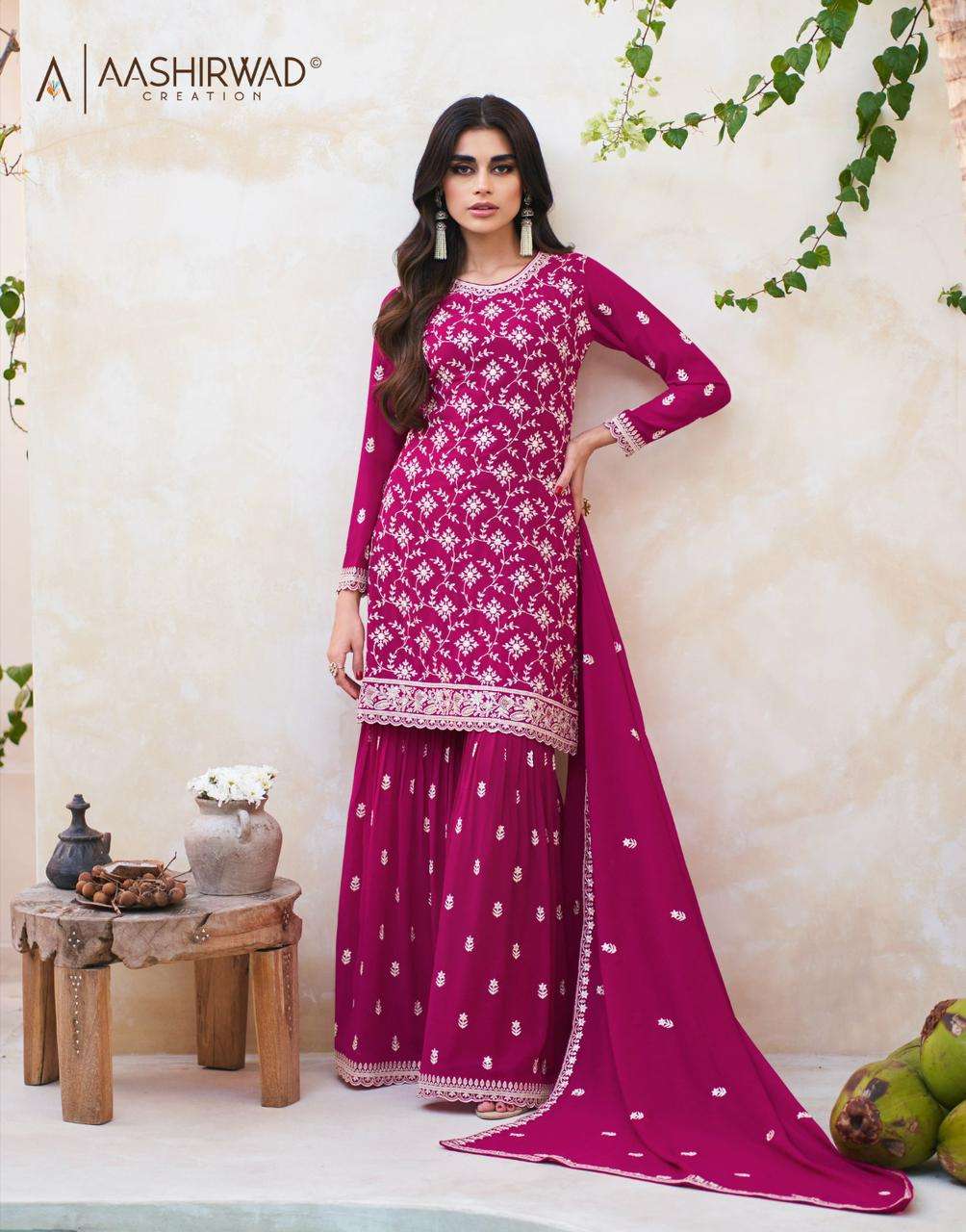 AASHIRWAD CREATION ZOHRA Salwar Kameez Wholesale catalog