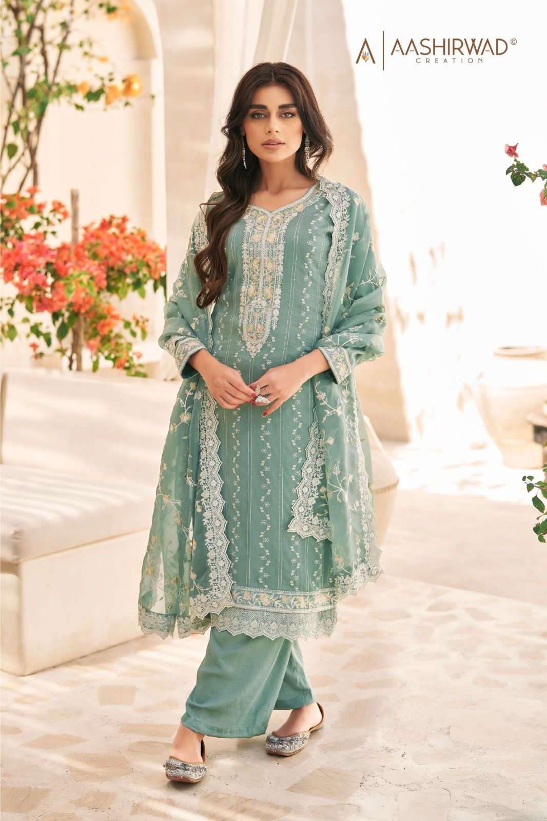 AASHIRWAD  RAHA Salwar Kameez Wholesale catalog