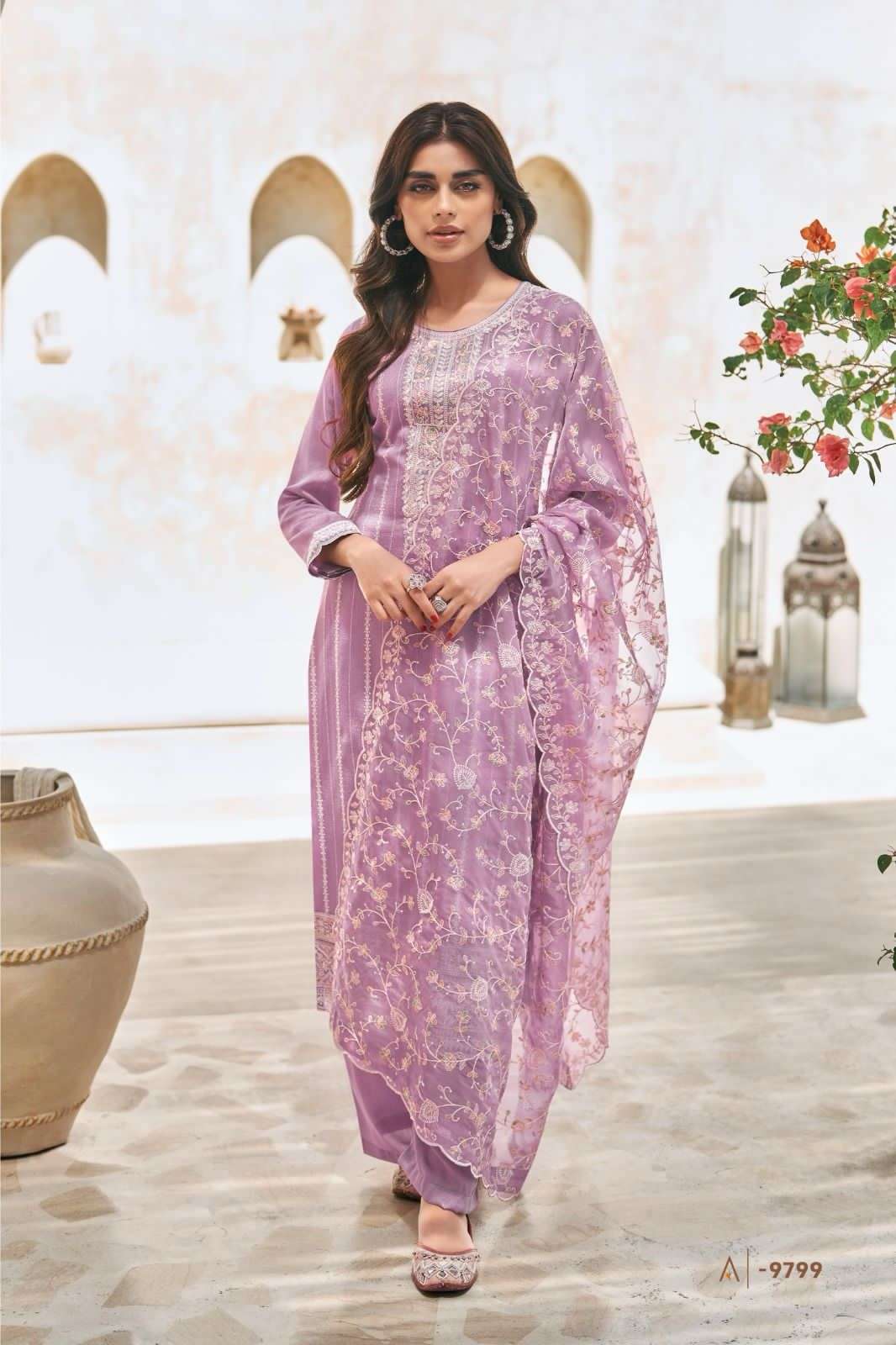 AASHIRWAD  RAHA Salwar Kameez Wholesale catalog