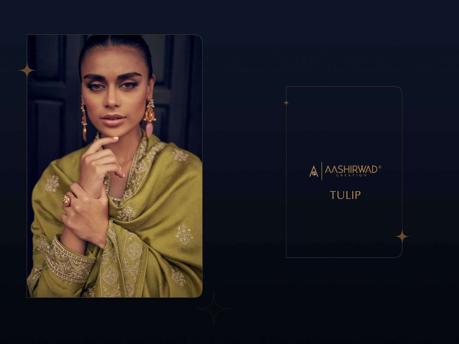 AASHIRWAD TULIP Salwar Kameez Wholesale catalog