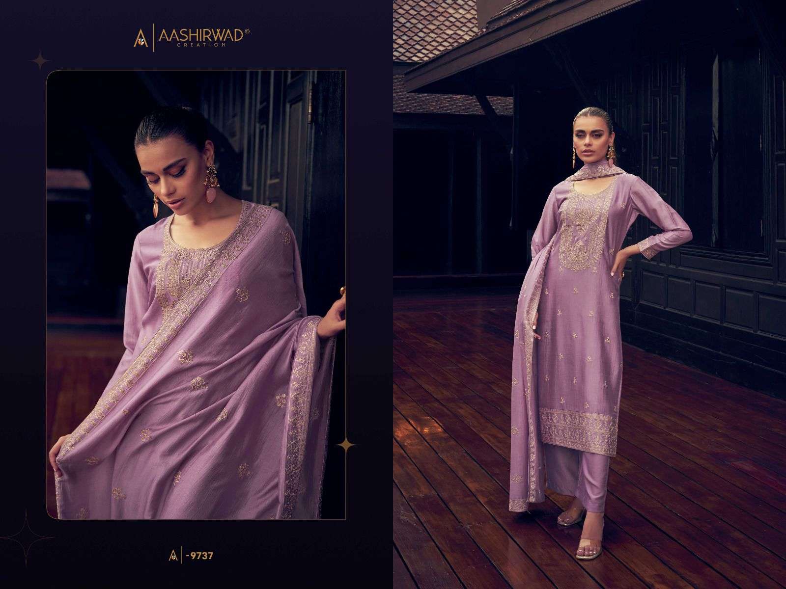 AASHIRWAD TULIP Salwar Kameez Wholesale catalog