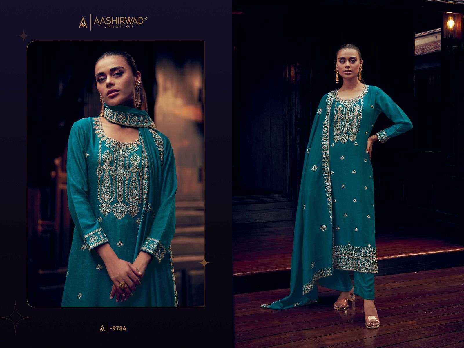 AASHIRWAD TULIP Salwar Kameez Wholesale catalog