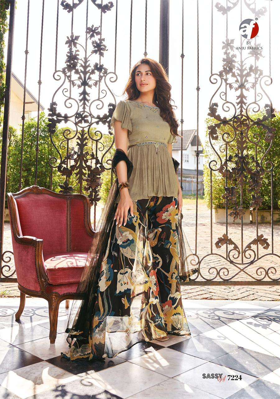 Af Sassy Girl Vol 3 Stylish Look Designer Ready Made Wholesale catalog