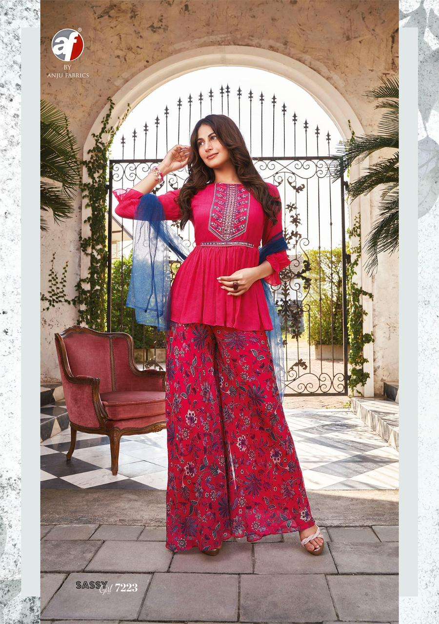 Af Sassy Girl Vol 3 Stylish Look Designer Ready Made Wholesale catalog
