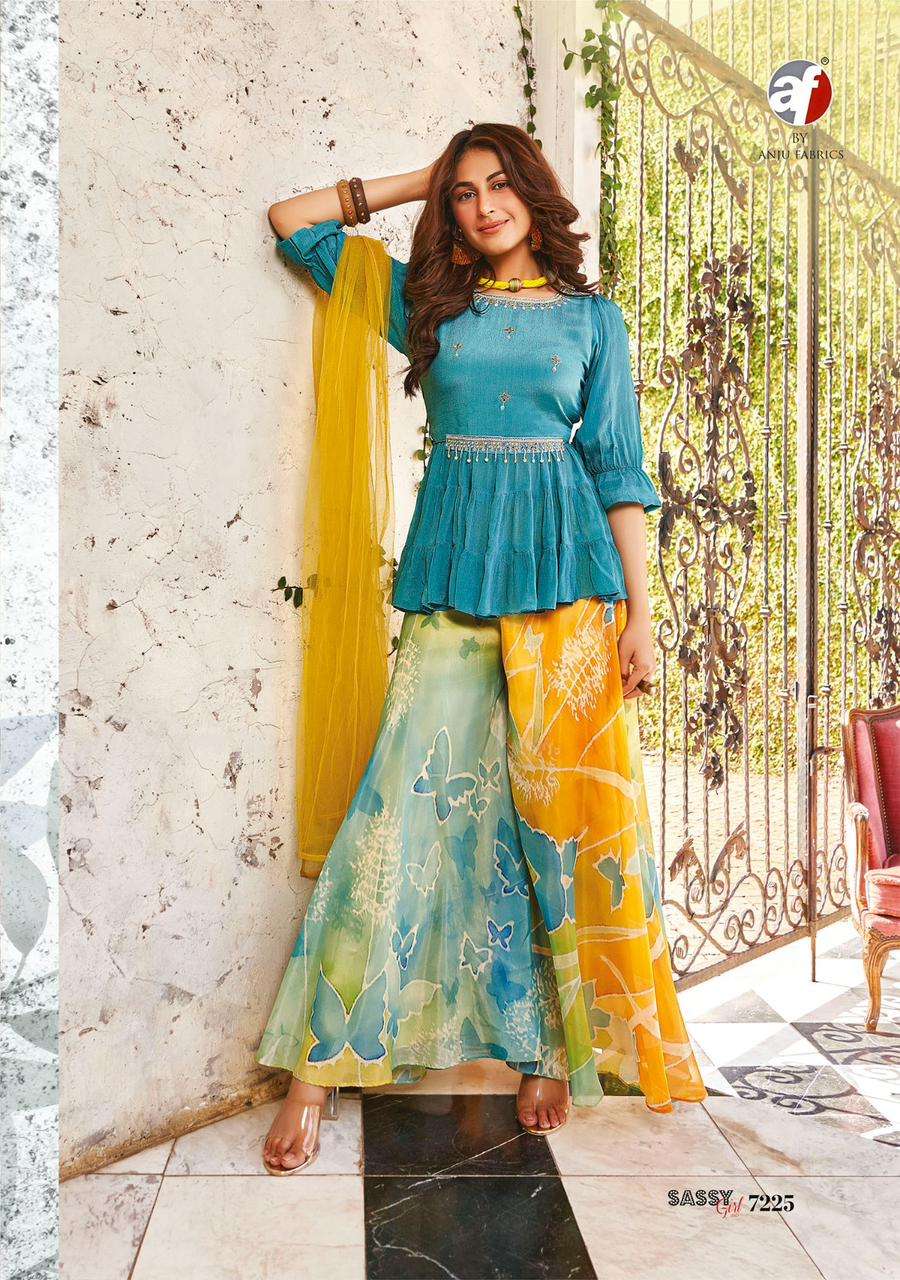 Af Sassy Girl Vol 3 Stylish Look Designer Ready Made Wholesale catalog