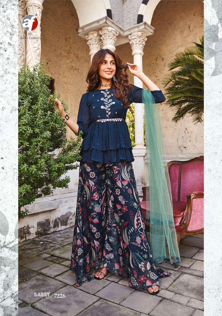 Af Sassy Girl Vol 3 Stylish Look Designer Ready Made Wholesale catalog
