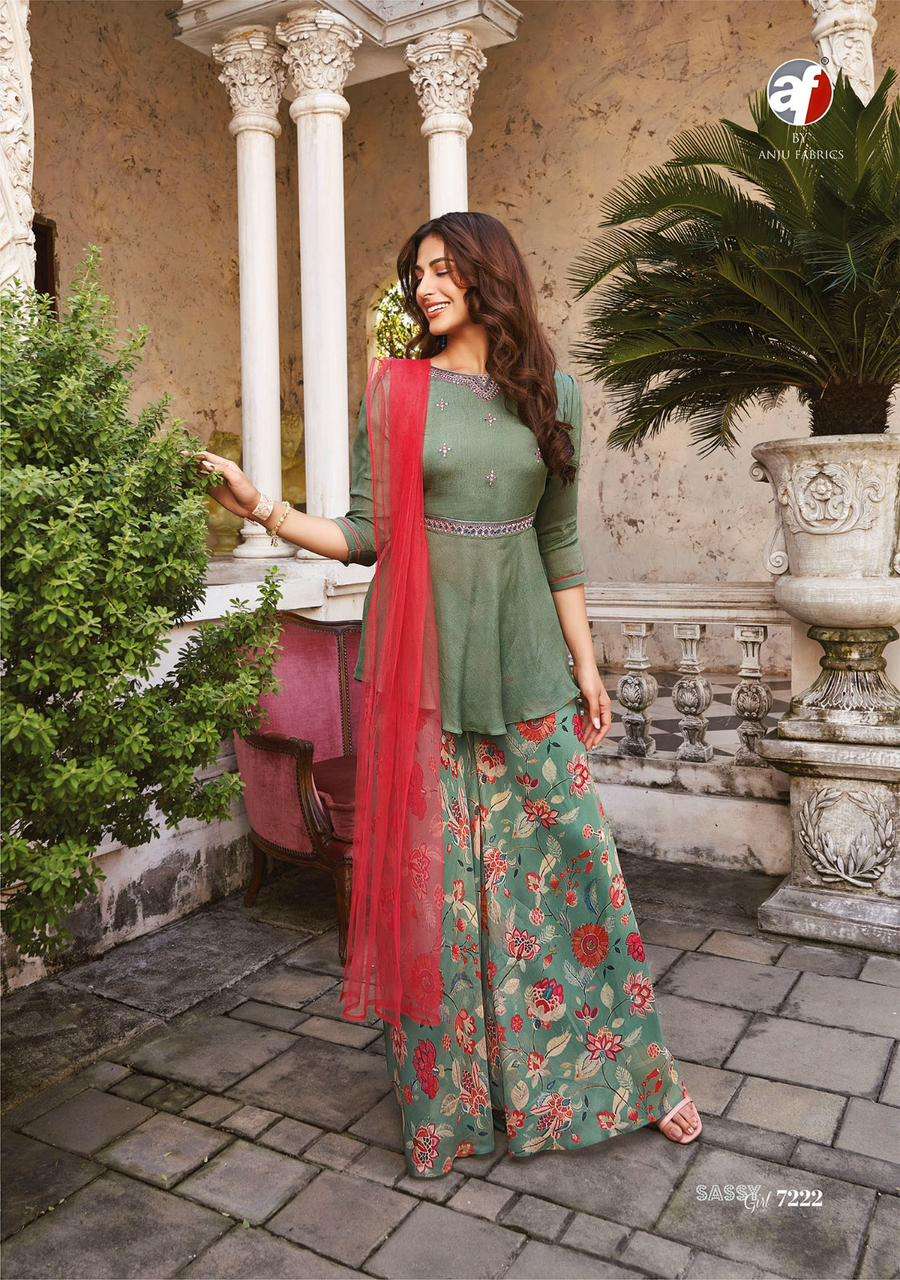 Af Sassy Girl Vol 3 Stylish Look Designer Ready Made Wholesale catalog