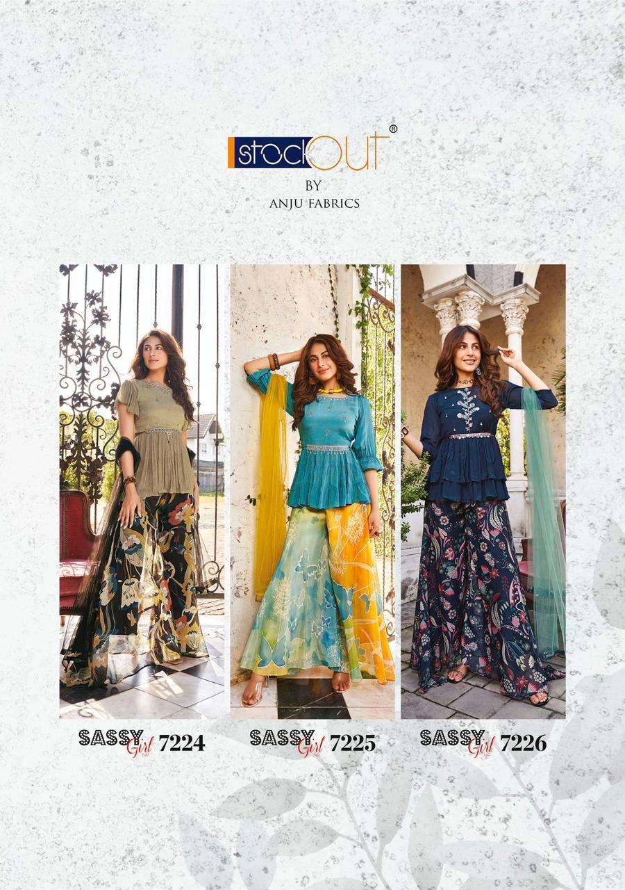 Af Sassy Girl Vol 3 Stylish Look Designer Ready Made Wholesale catalog