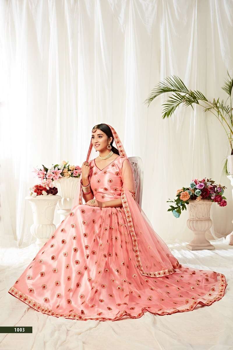 AGNILEKHA VOL-1 DESIGNER PARTY WEAR LOOK HEAVY LEHENGA CHOLI Wholesale catalog
