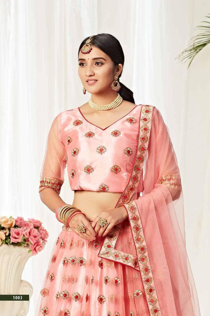 AGNILEKHA VOL-1 DESIGNER PARTY WEAR LOOK HEAVY LEHENGA CHOLI Wholesale catalog