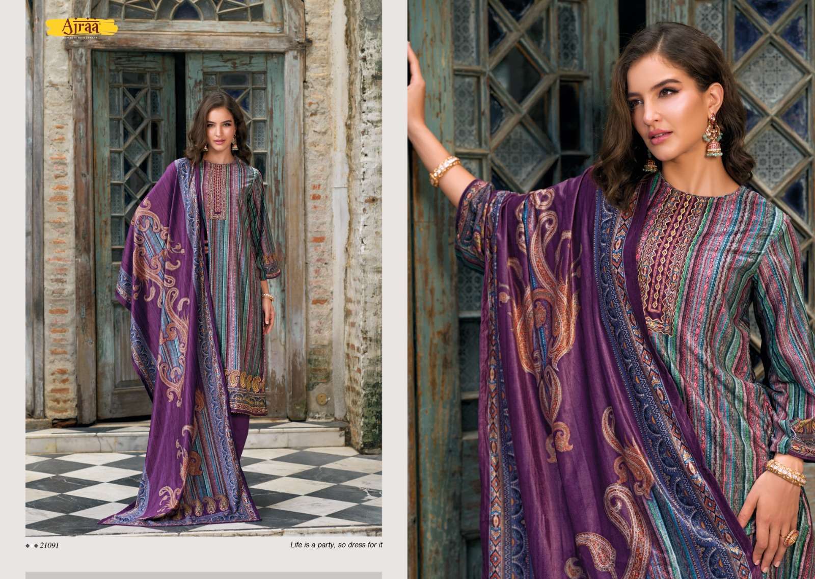 AJRAA ZOHRA Salwar Kameez Wholesale catalog