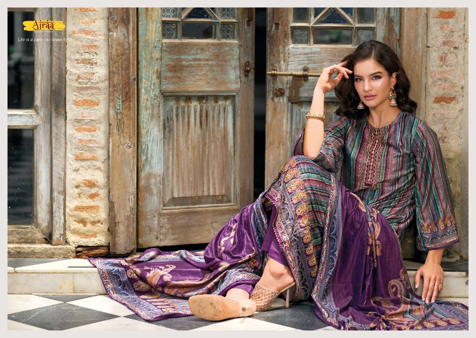 AJRAA ZOHRA Salwar Kameez Wholesale catalog