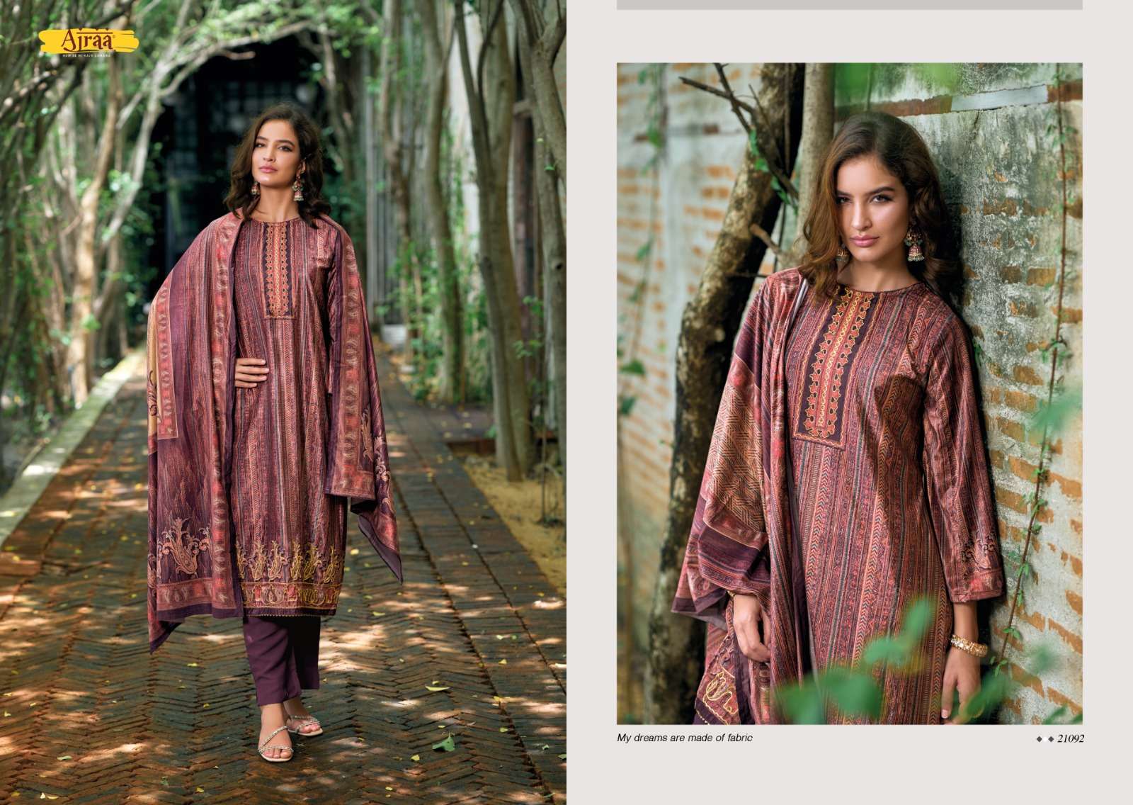 AJRAA ZOHRA Salwar Kameez Wholesale catalog