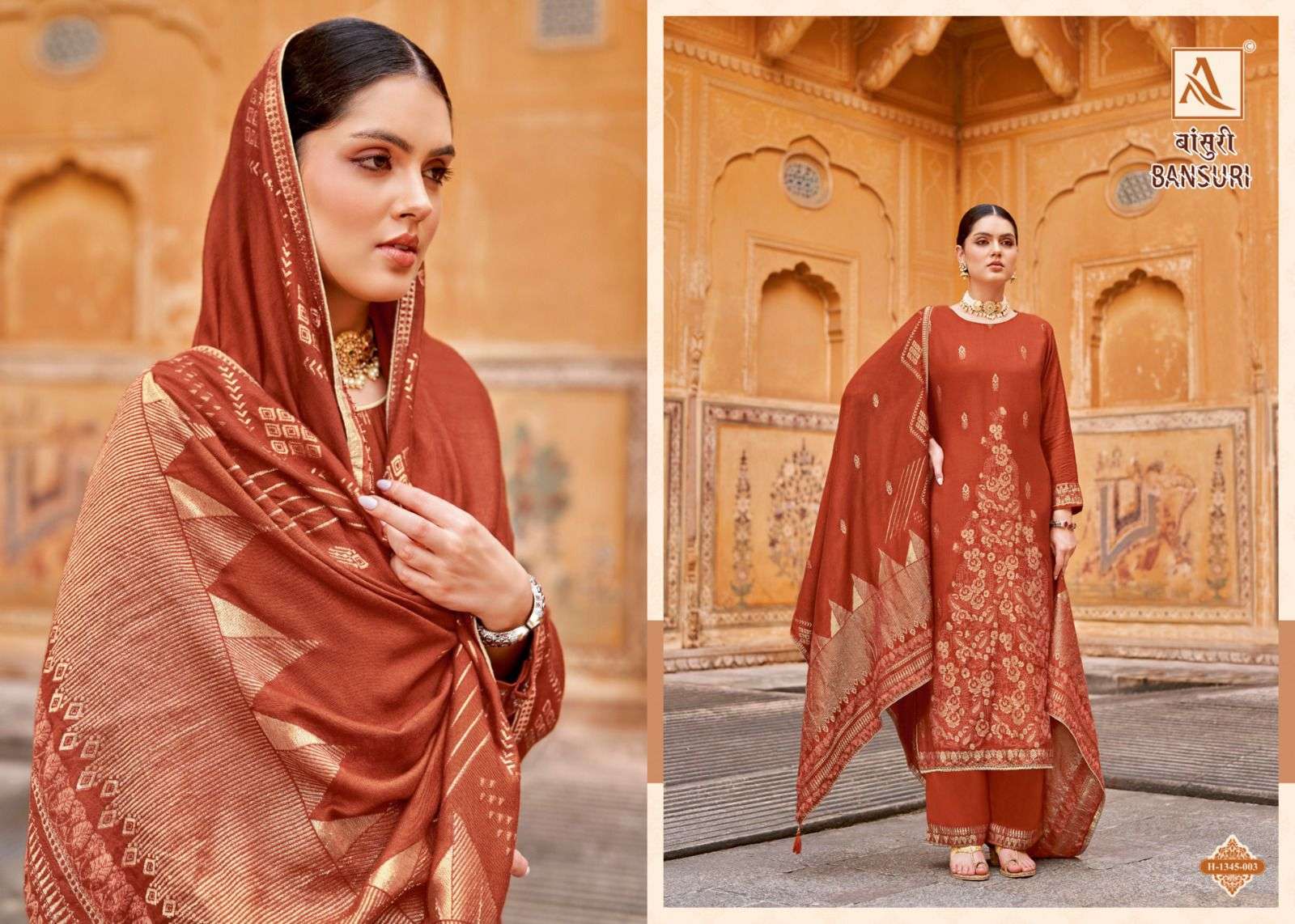 Alok Suit BANSURI Salwar Kameez Wholesale Kurtis in Surat India Wholesale catalog