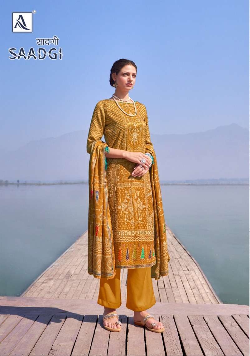 Alok Suit - Make in India SAADGI Kurti Wholesale catalog