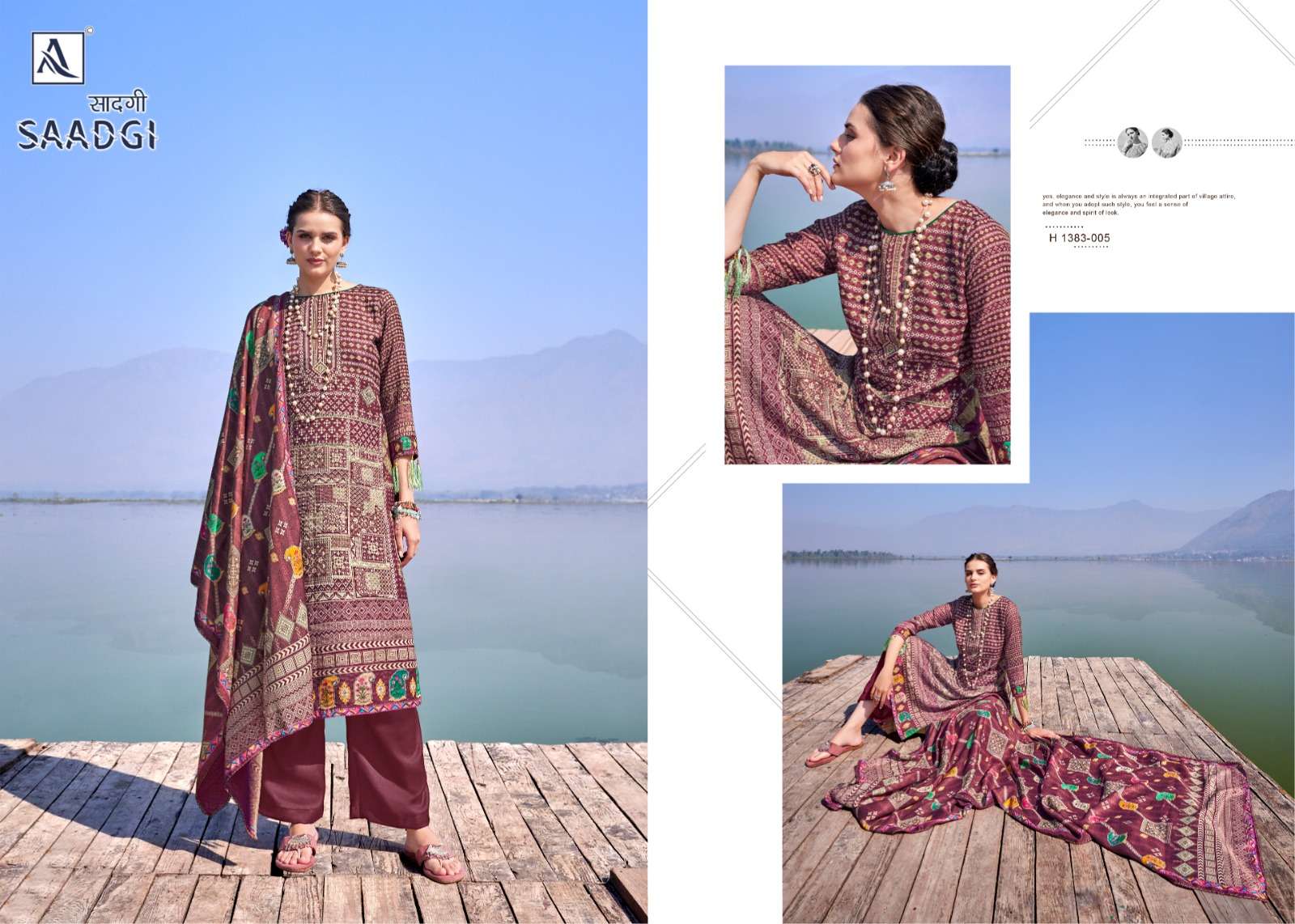Alok Suit - Make in India SAADGI Kurti Wholesale catalog