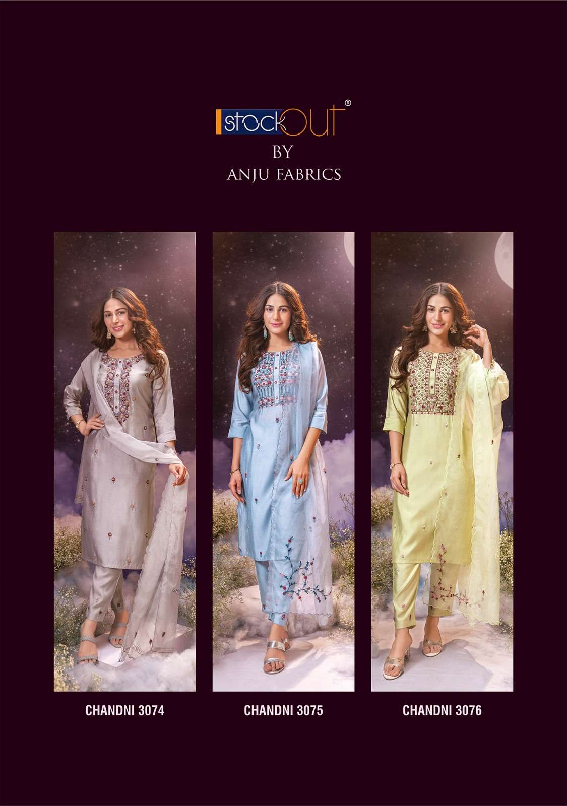 Anju Chandani Kurti Wholesale catalog