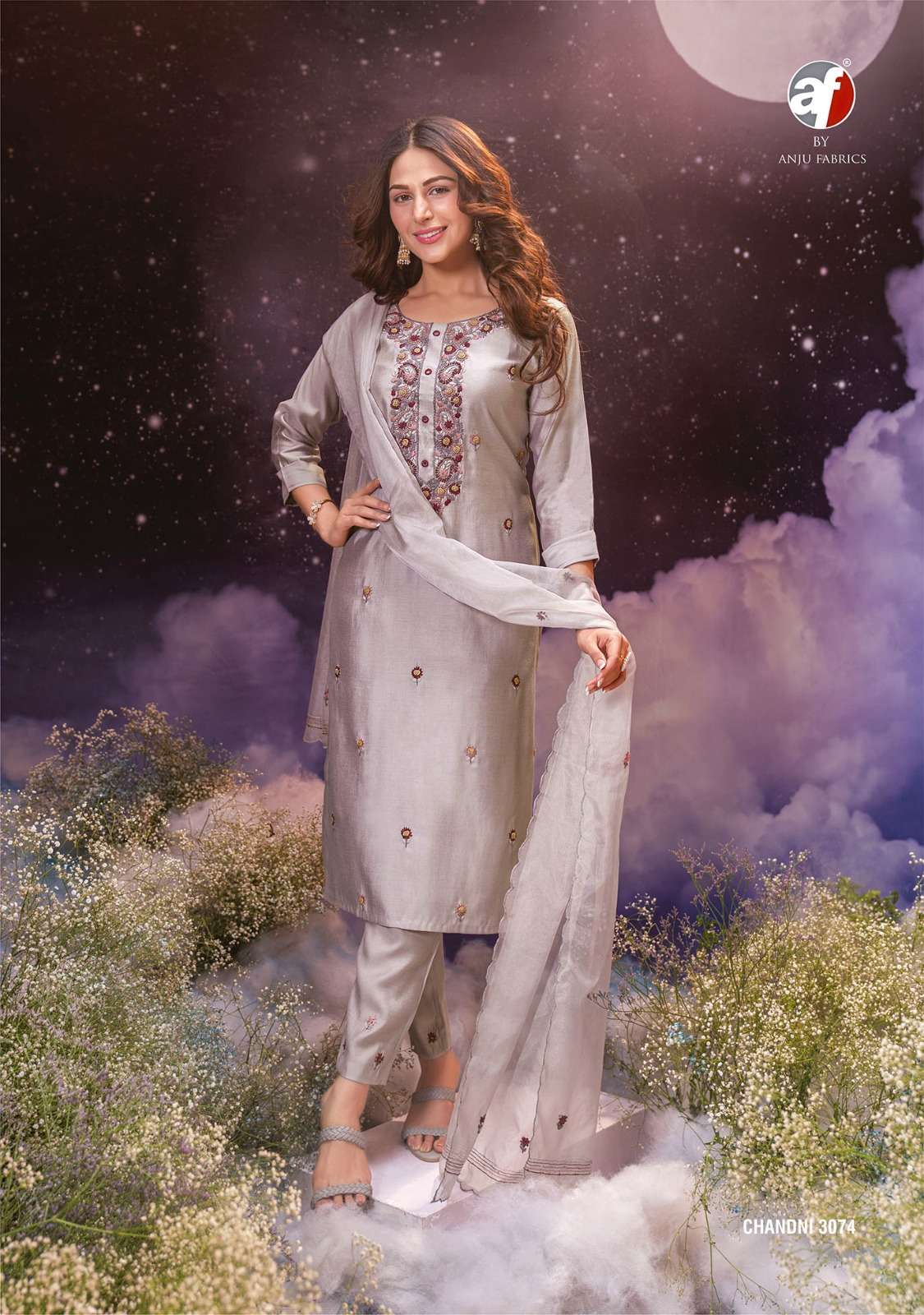 Anju Chandani Kurti Wholesale catalog