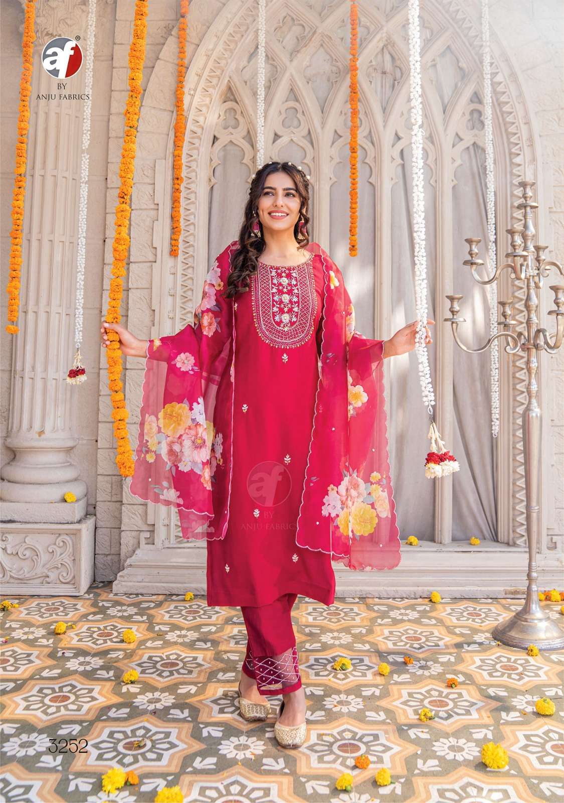 Anju D 3254 Kurti Wholesale catalog