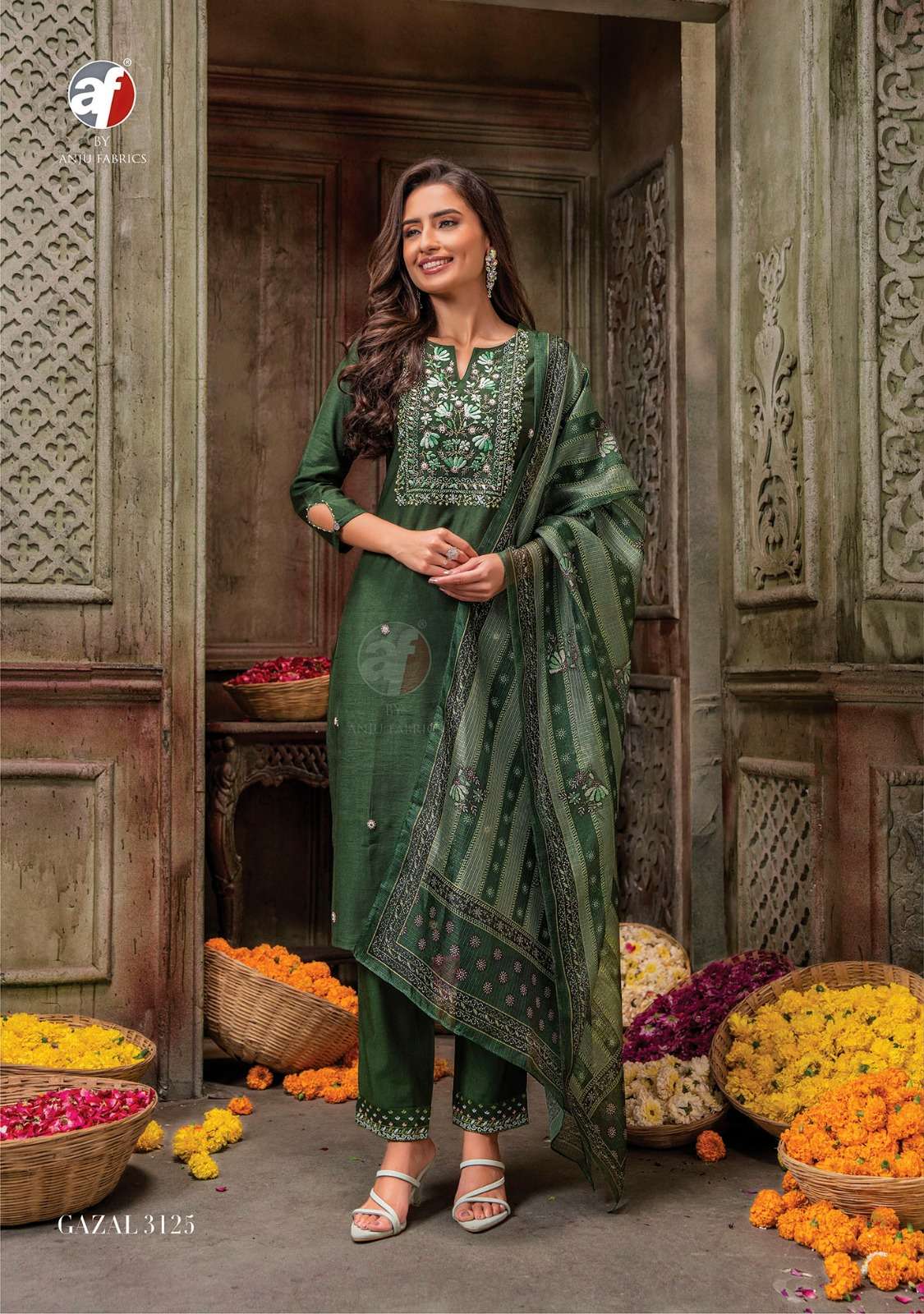 Anju Gazal vol -3 Kurti Wholesale catalog