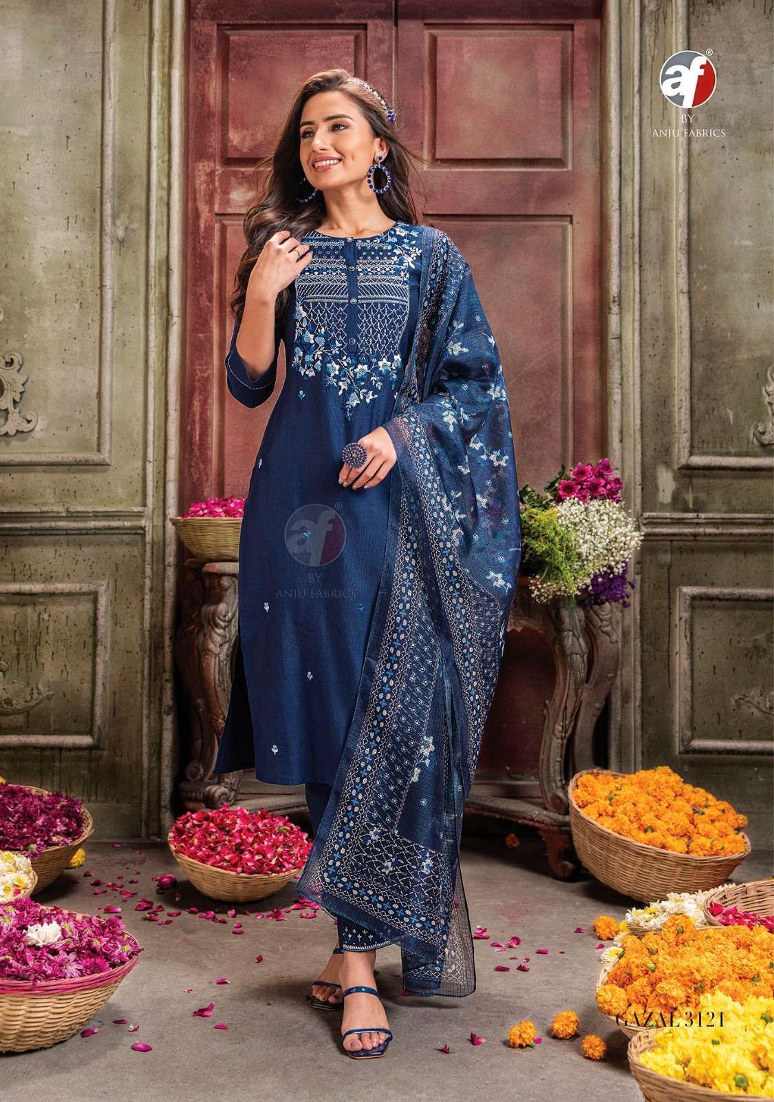 Anju Gazal vol -3 Kurti Wholesale catalog