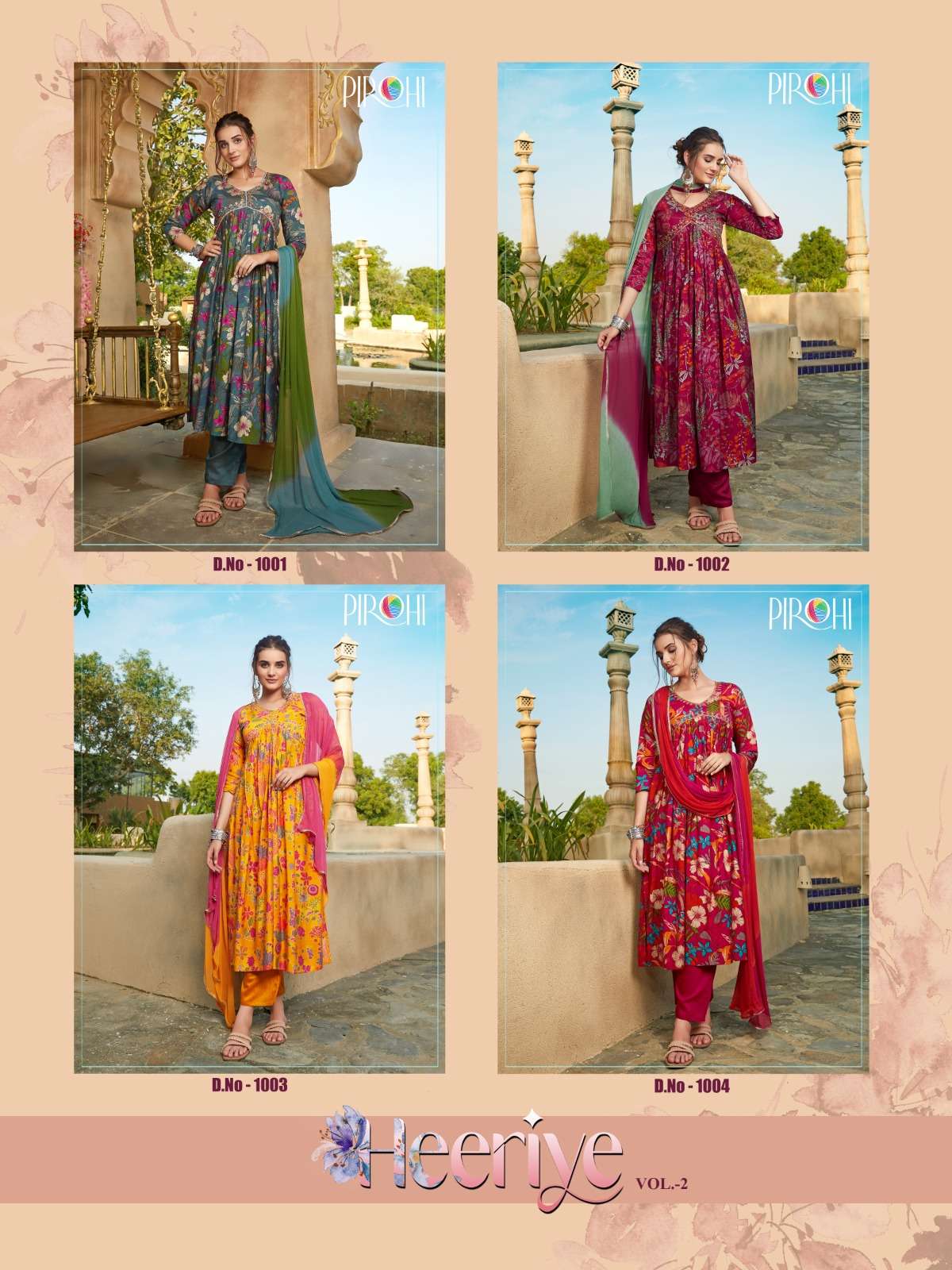 Anju HEERIYE vol - 2 Kurti Wholesale catalog