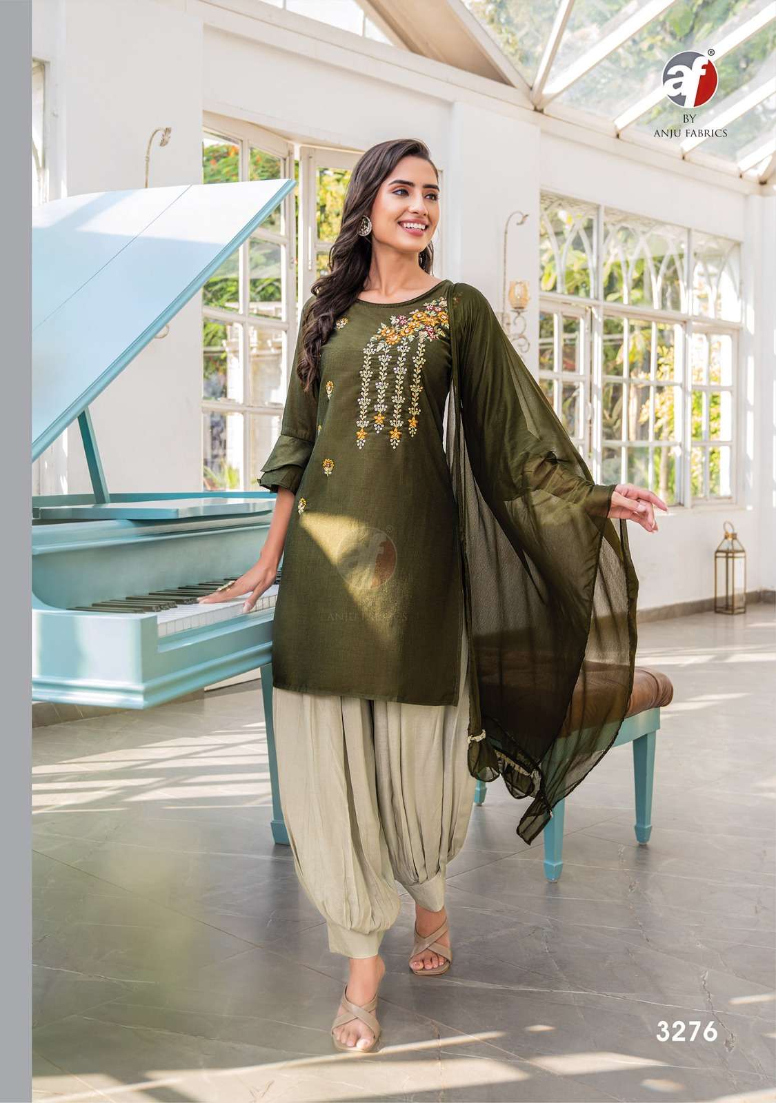Anju Mannat vol - 4 Kurti Wholesale catalog