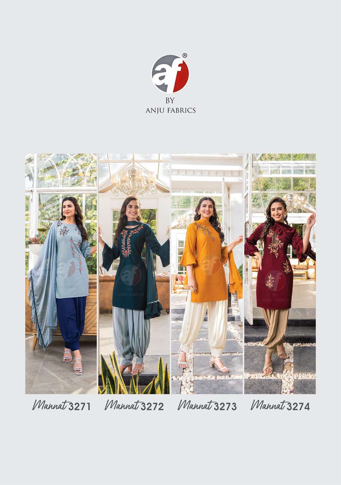 Anju Mannat vol - 4 Kurti Wholesale catalog