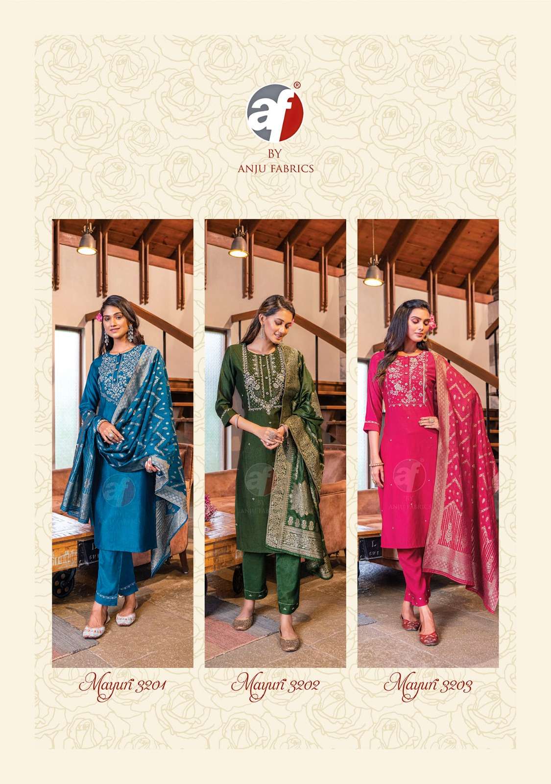 Anju Mayuri vol -3 Kurti Wholesale catalog