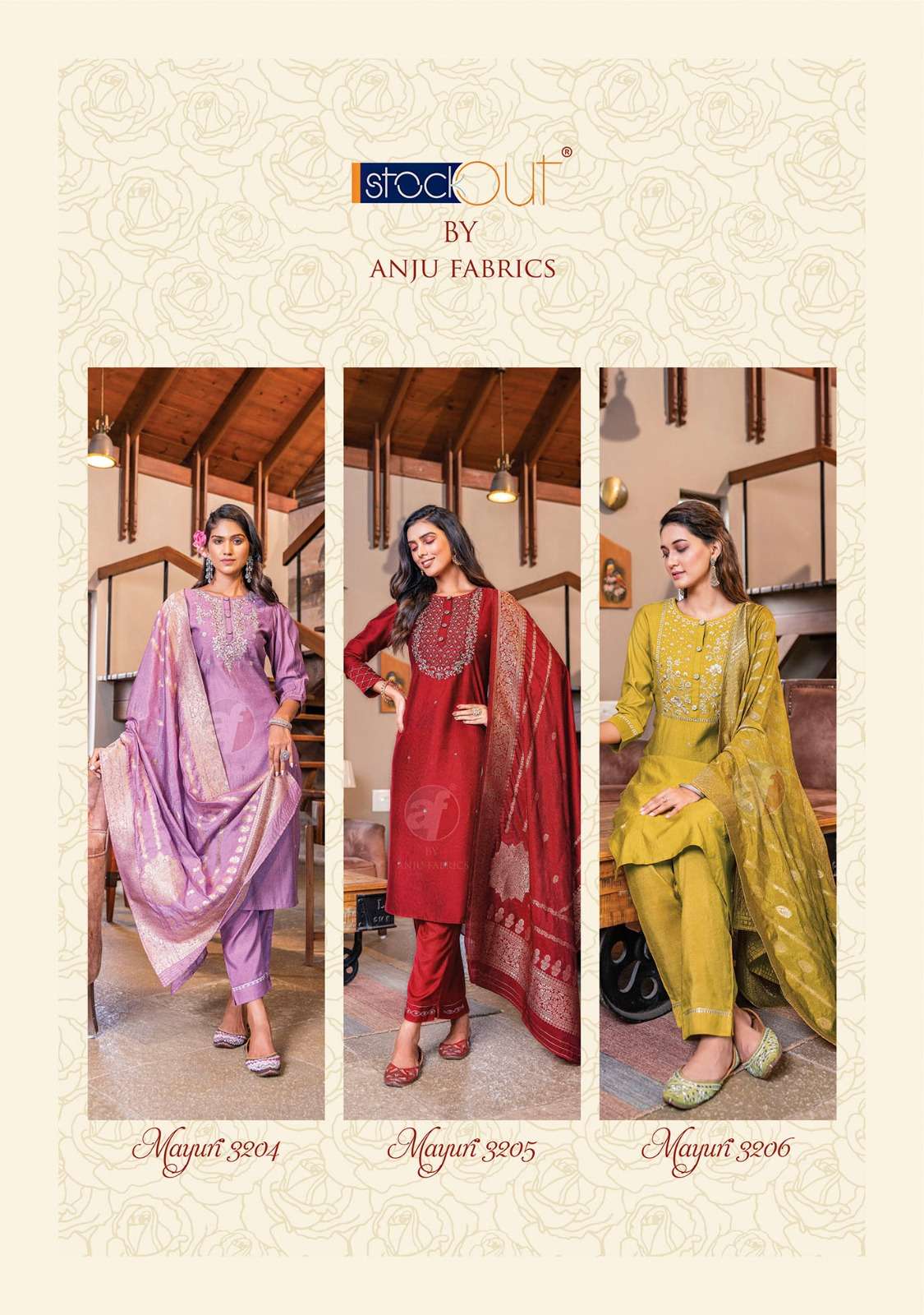 Anju Mayuri vol -3 Kurti Wholesale catalog