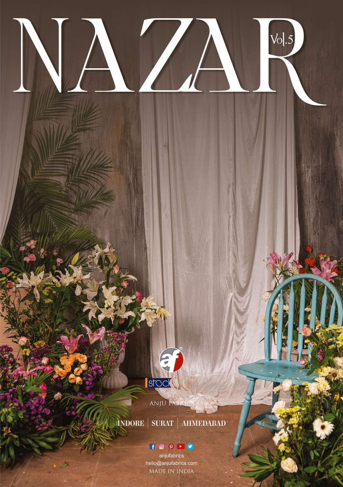 Anju Nazar vol-5 Kurti Wholesale catalog