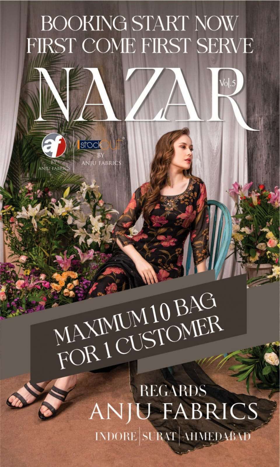Anju Nazar vol-5 Kurti Wholesale catalog