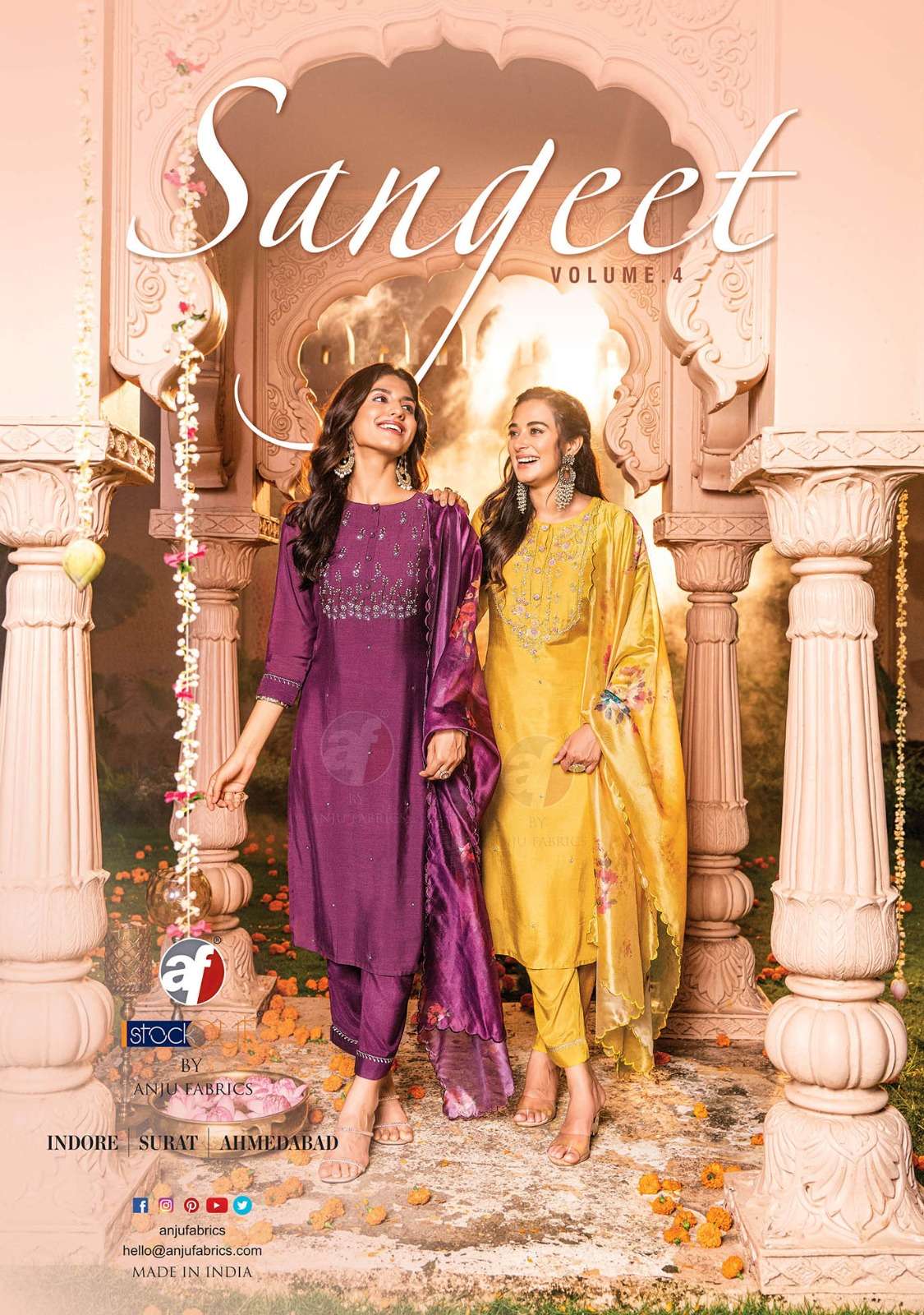 Anju Sangeet vol -4  Kurti Wholesale catalog