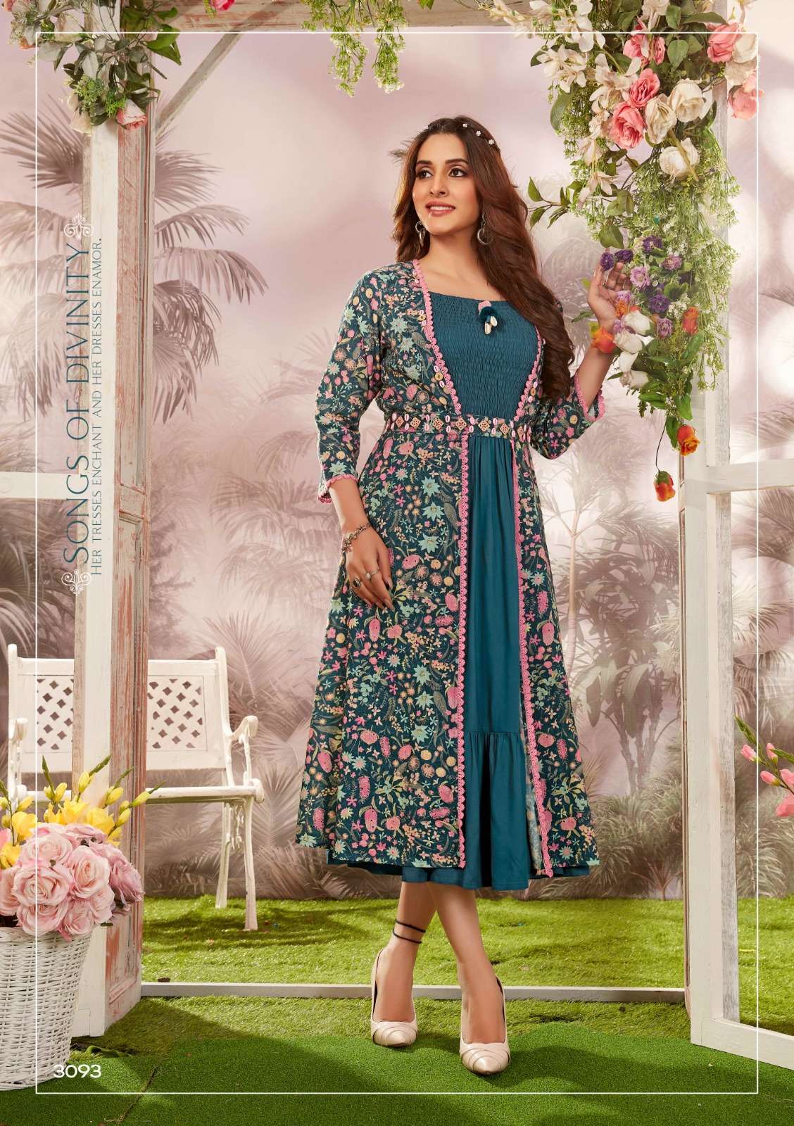 Anju Shrill Grill Kurti Wholesale catalog