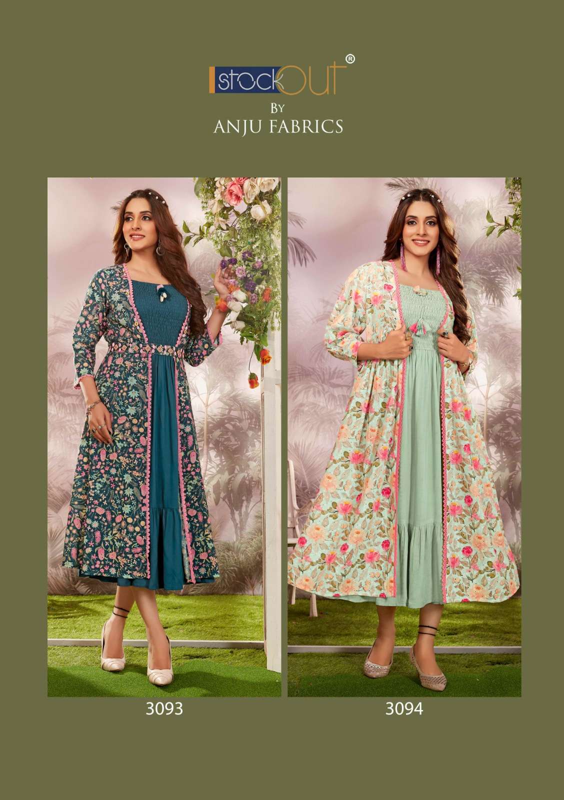 Anju Shrill Grill Kurti Wholesale catalog