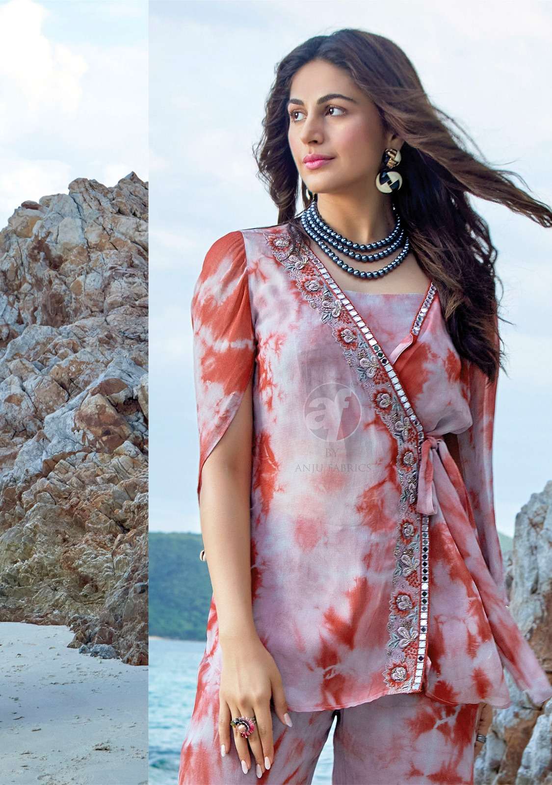 Anju Smokey Kurti Wholesale catalog