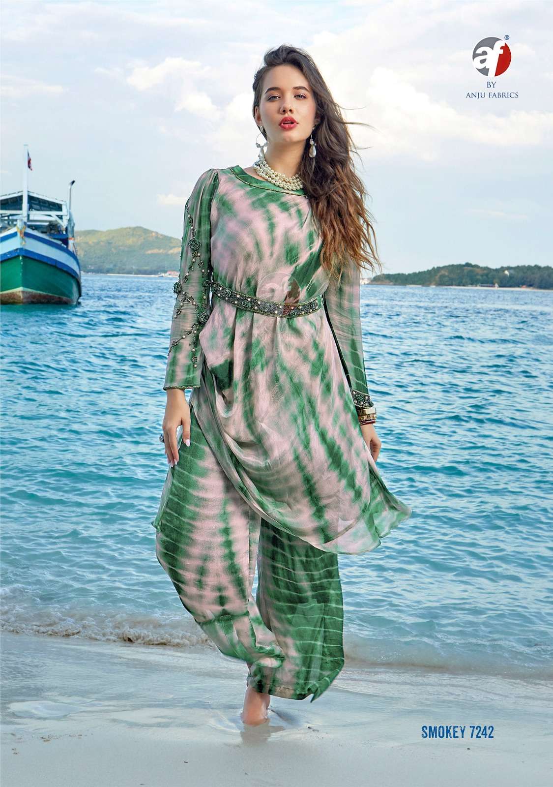 Anju Smokey Kurti Wholesale catalog