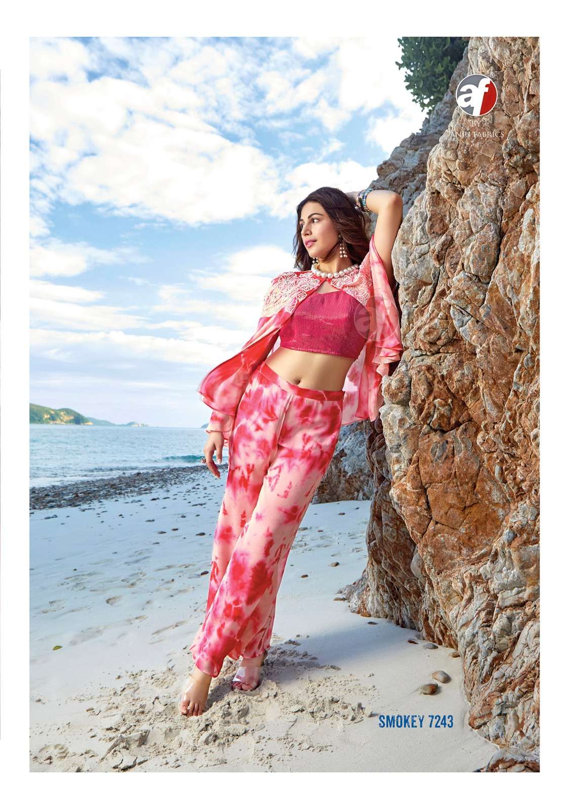 Anju Smokey Kurti Wholesale catalog