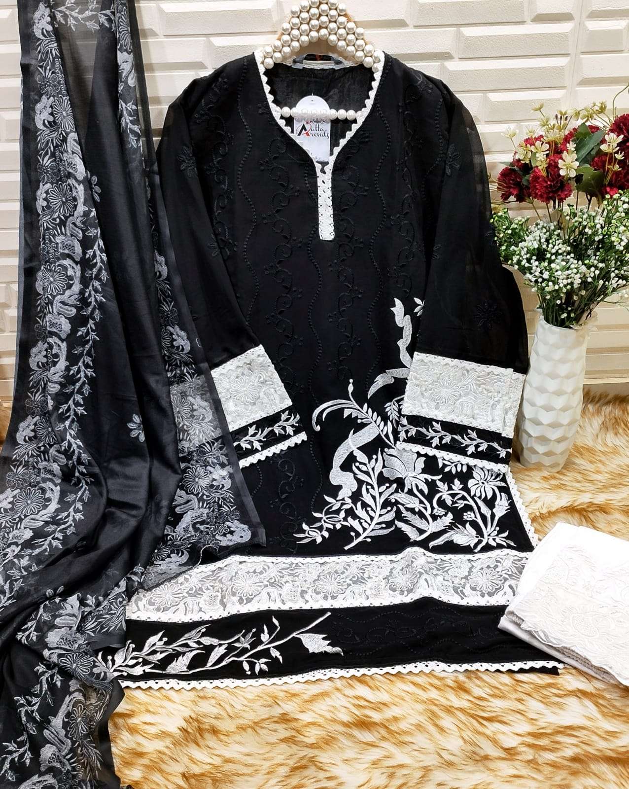 Atta Trendz 2729 Georgette Ready Made Pakistani Wholesale catalog