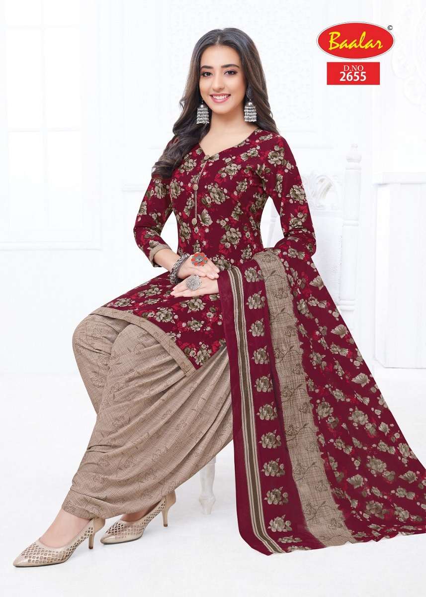 Baalar Zaara Patiyala Vol-16 Dress Material -Wholesale Catalog