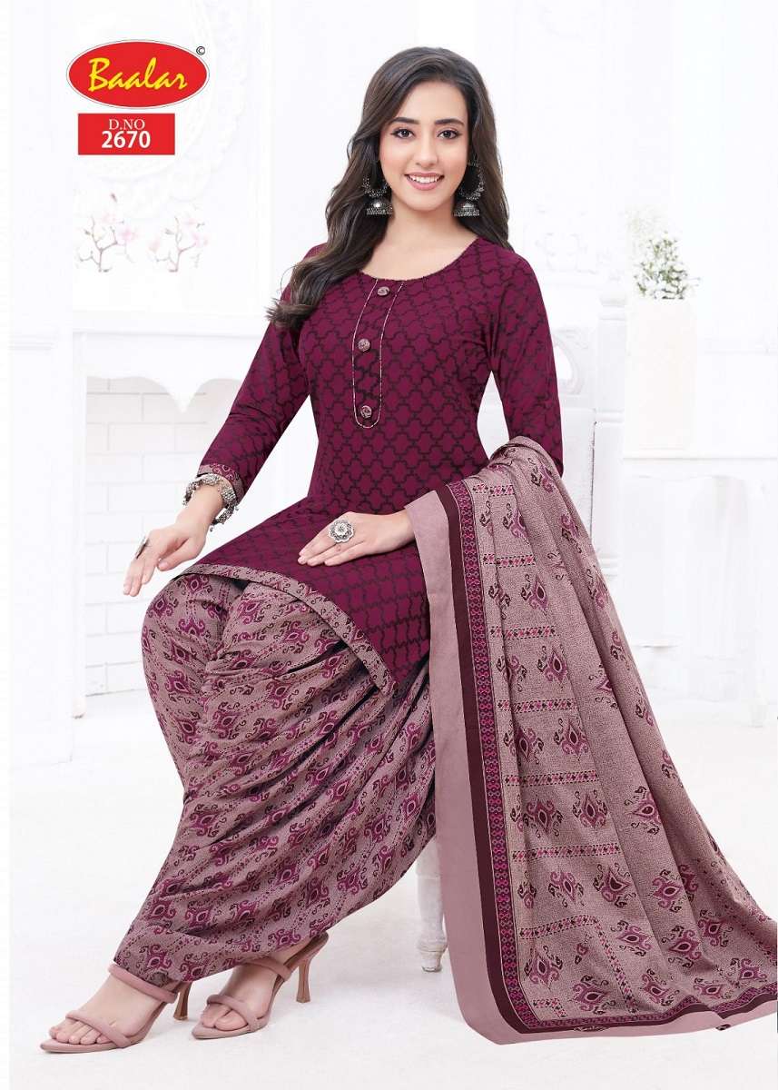 Baalar Zaara Patiyala Vol-16 Dress Material -Wholesale Catalog
