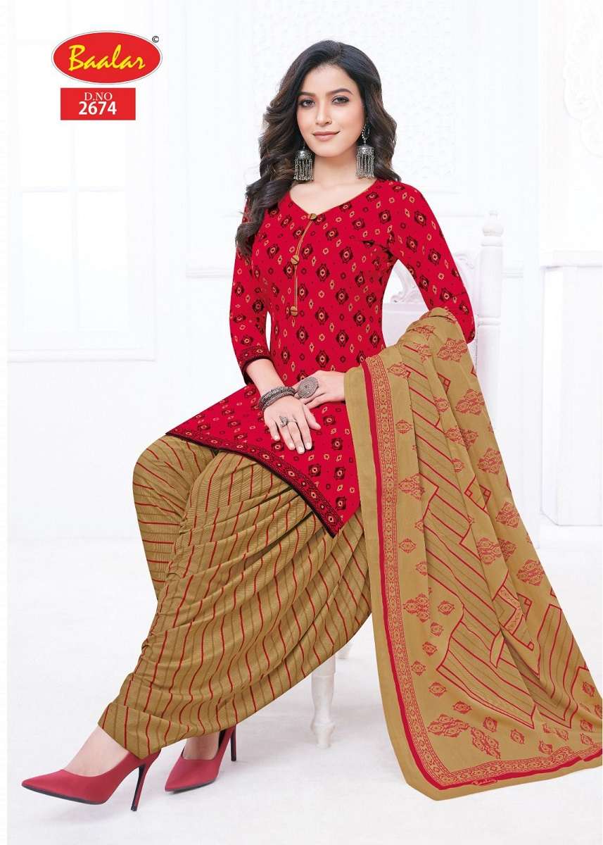 Baalar Zaara Patiyala Vol-16 Dress Material -Wholesale Catalog