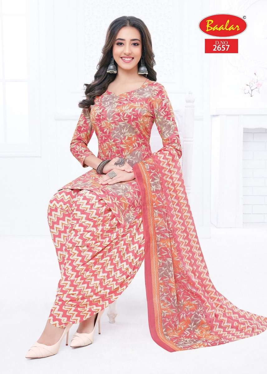 Baalar Zaara Patiyala Vol-16 Dress Material -Wholesale Catalog
