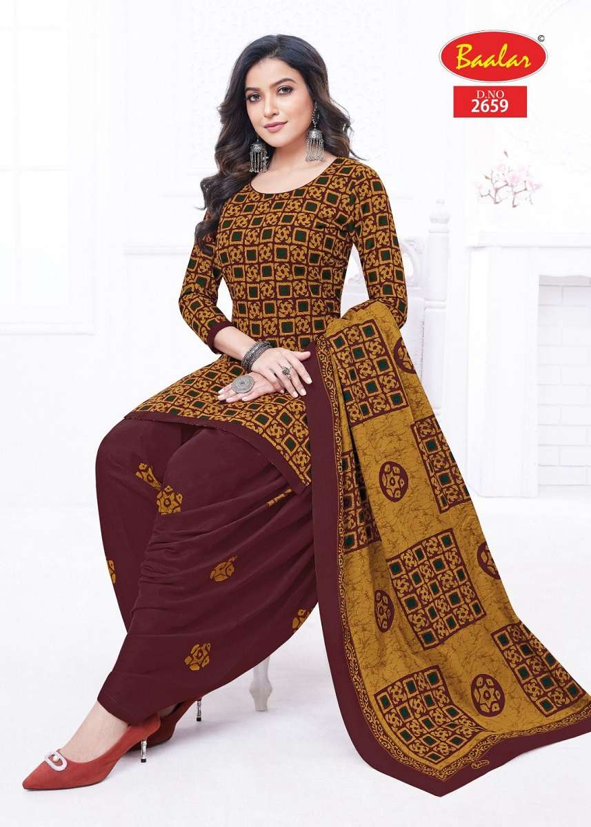Baalar Zaara Patiyala Vol-16 Dress Material -Wholesale Catalog