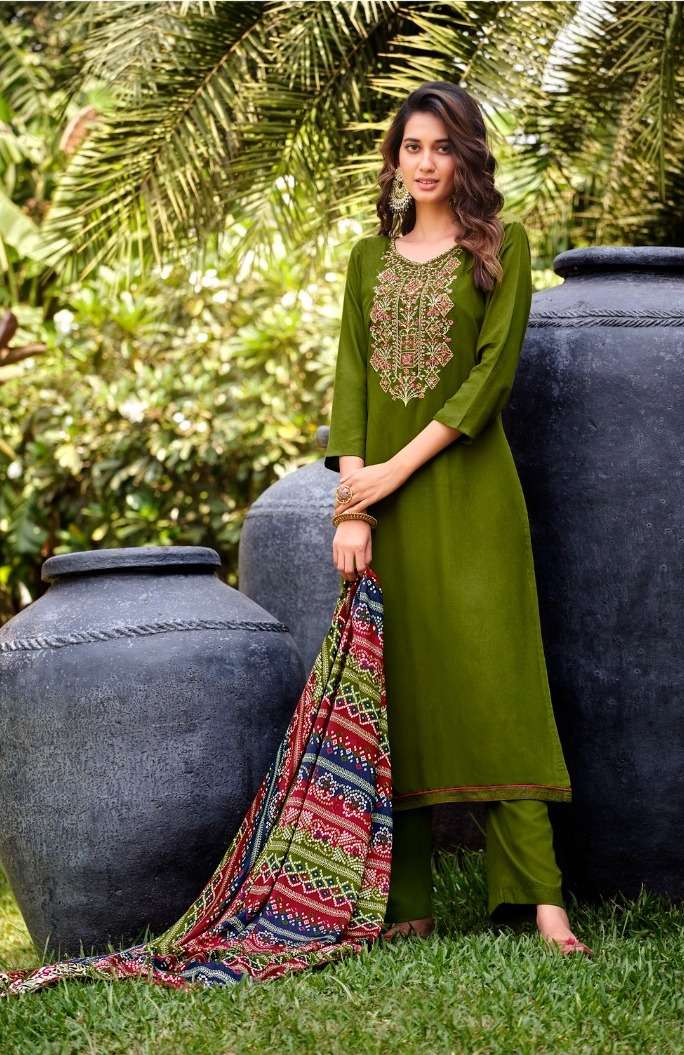Belliza Lovina Designer Dress Material Wholesale catalog