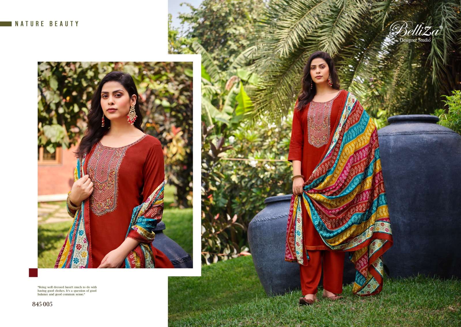 Belliza Lovina Designer Dress Material Wholesale catalog